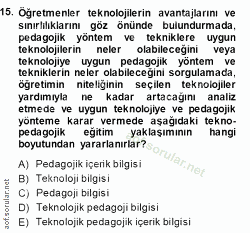 Soru 15