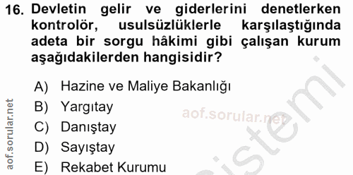 Soru 16