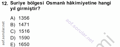 Soru 12