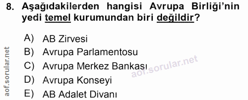 Soru 8