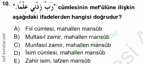 Soru 10