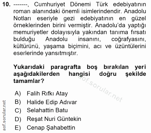 Soru 10