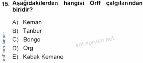 Soru 15