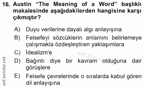 Soru 16