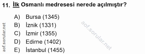 Soru 11