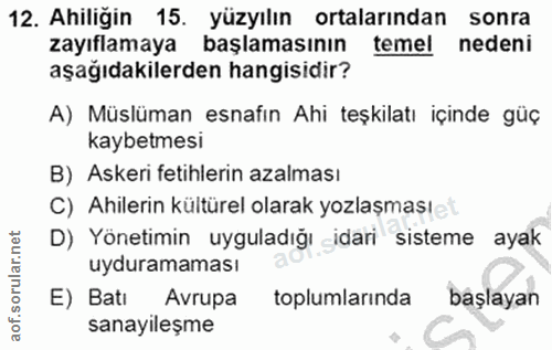 Soru 12