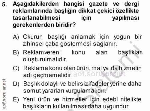 Soru 5