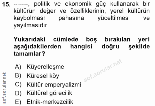 Soru 15