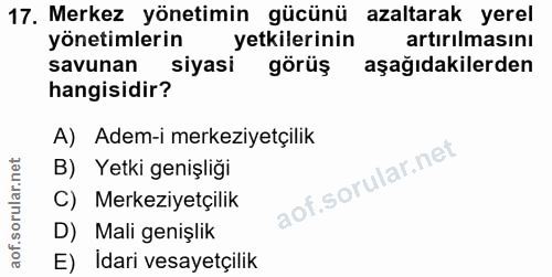 Soru 17