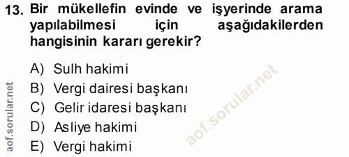 Soru 13