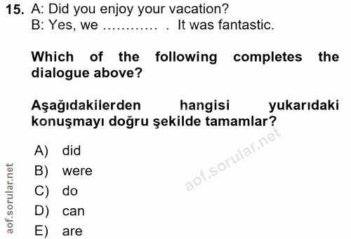 Soru 15