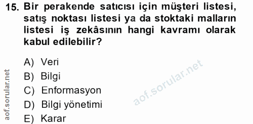 Soru 15