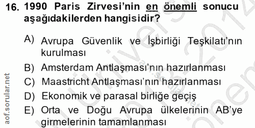 Soru 16