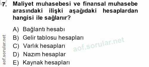Soru 7