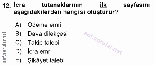 Soru 12