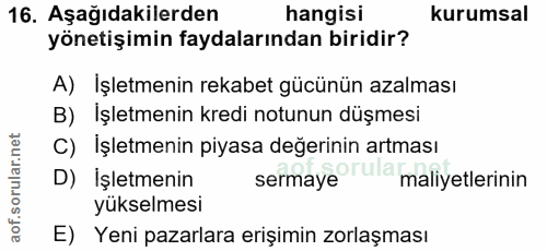 Soru 16