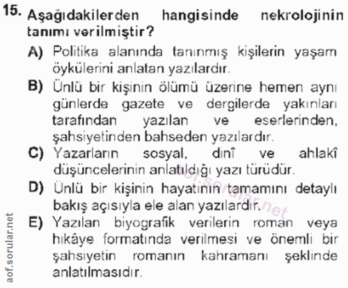 Soru 15