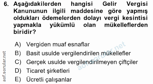 Soru 6