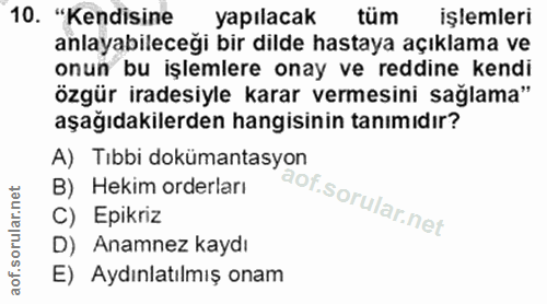 Soru 10