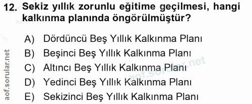 Soru 12
