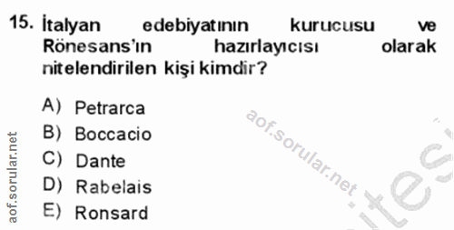 Soru 15