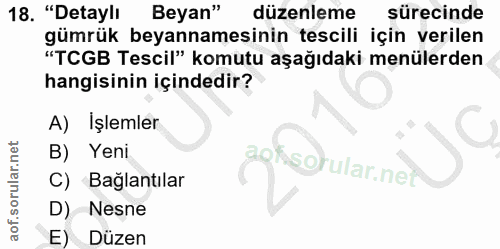 Soru 18