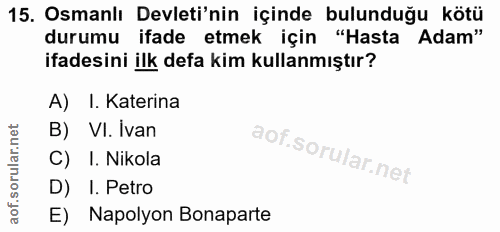 Soru 15