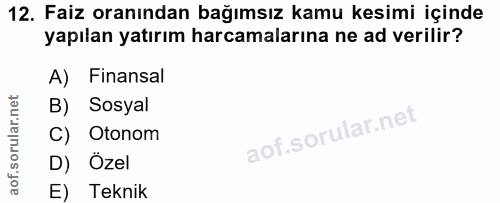 Soru 12