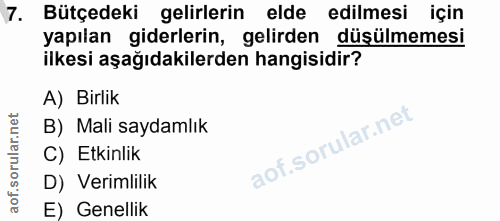 Soru 7