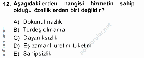 Soru 12