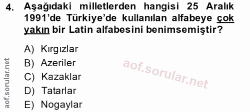 Soru 4