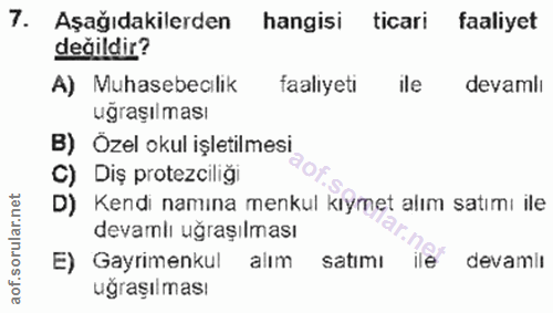 Soru 7