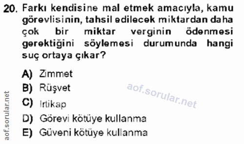 Soru 20