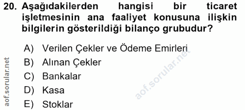 Soru 20