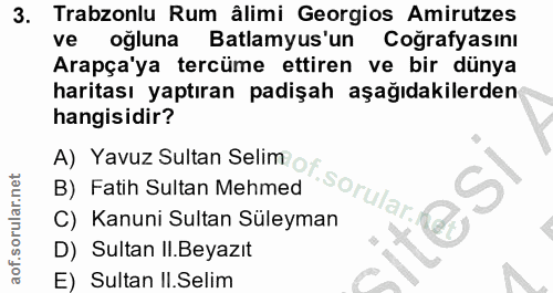 Soru 3