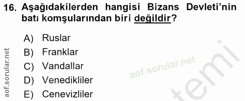 Soru 16