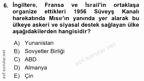 Soru 6