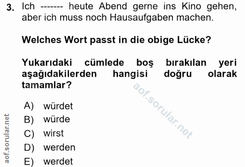 Soru 3