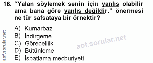 Soru 16