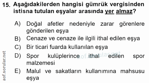 Soru 15