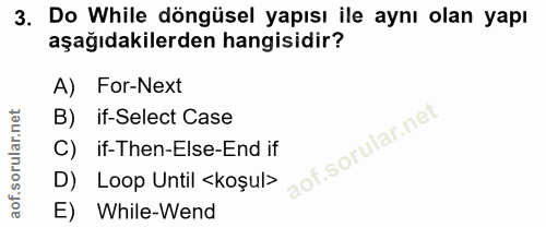 Soru 3