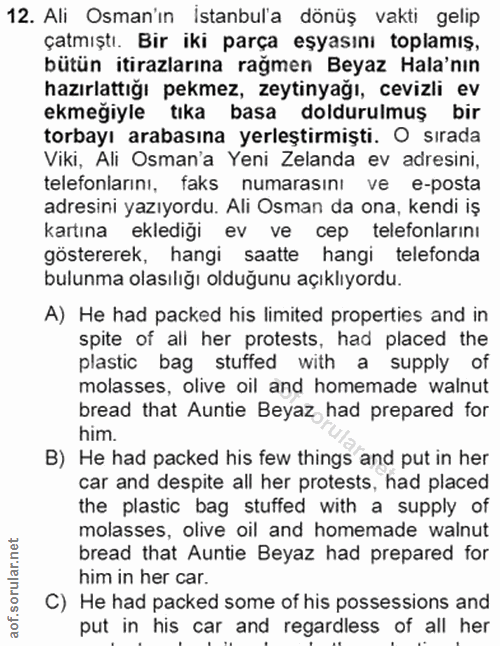 Soru 12
