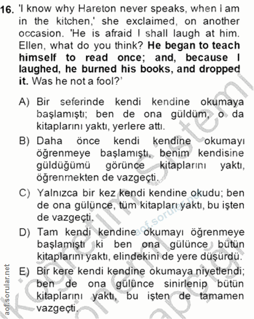 Soru 16