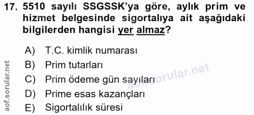 Soru 17