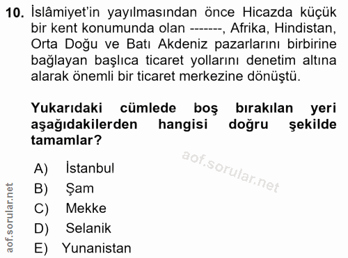 Soru 10