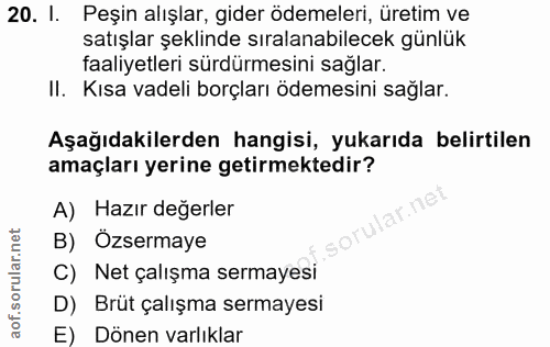 Soru 20