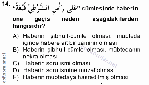Soru 14