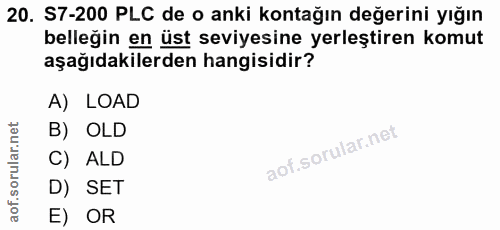 Soru 20