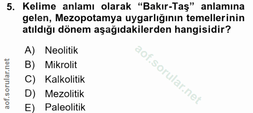 Soru 5