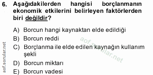 Soru 6